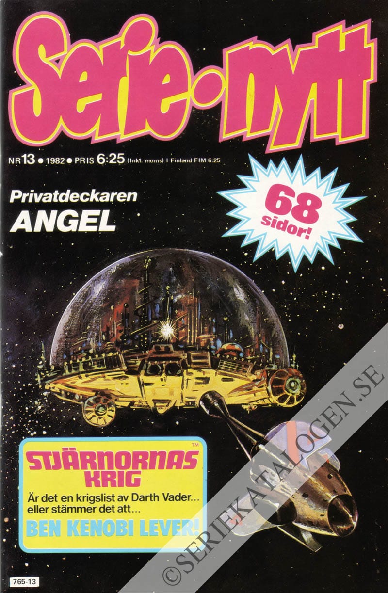 Framsida på Serie-Nytt #13 (1982)