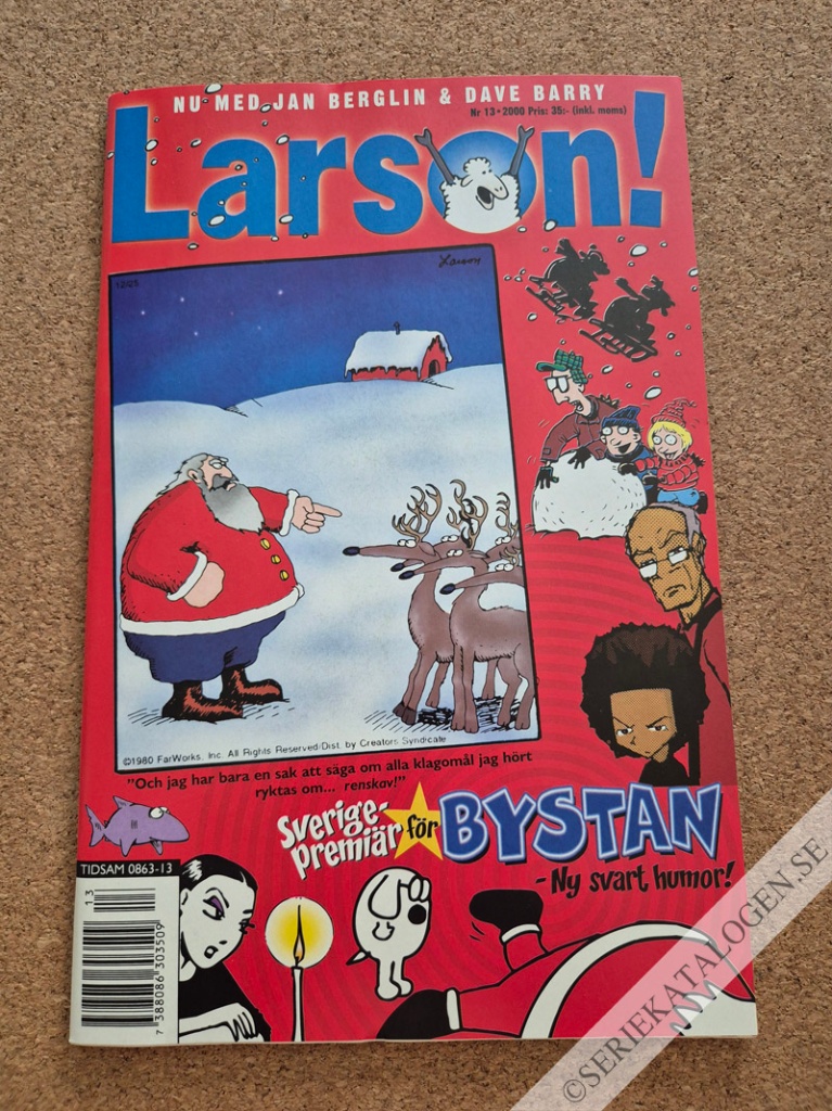 Framsida på Larson! #13 (2000)