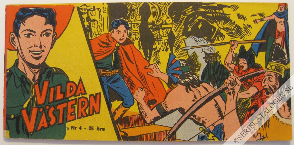 Framsida på Vilda Västern #4 (1959)