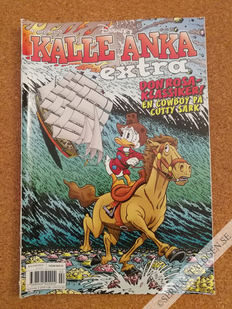 Framsida på Kalle Anka Extra #2 (2012)