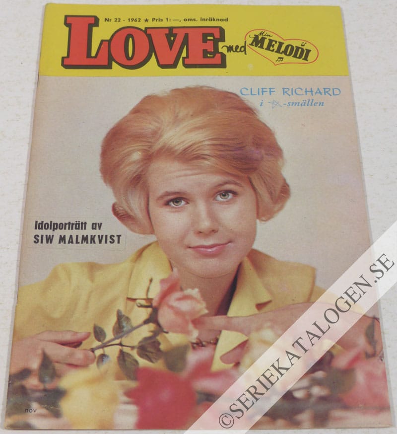 Framsida på Love! #22 (1962)