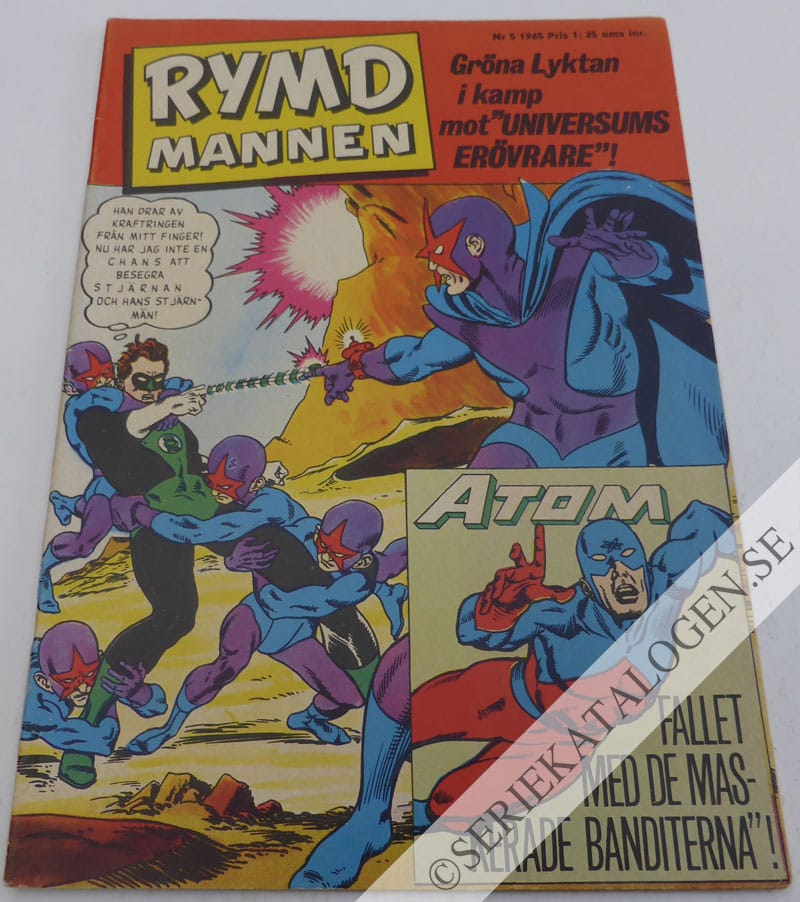 Framsida på Rymdmannen #5 (1965)