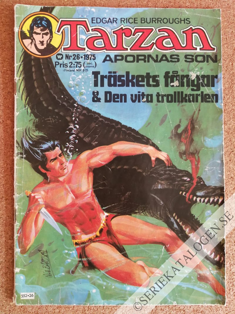 Framsida på Tarzan #26 (1975)