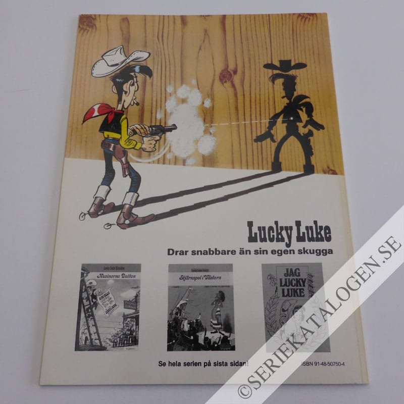 Baksida på Blåfötterna anfaller (1983)