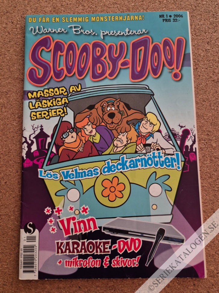Framsida på Scooby-Doo! #1 (2006)