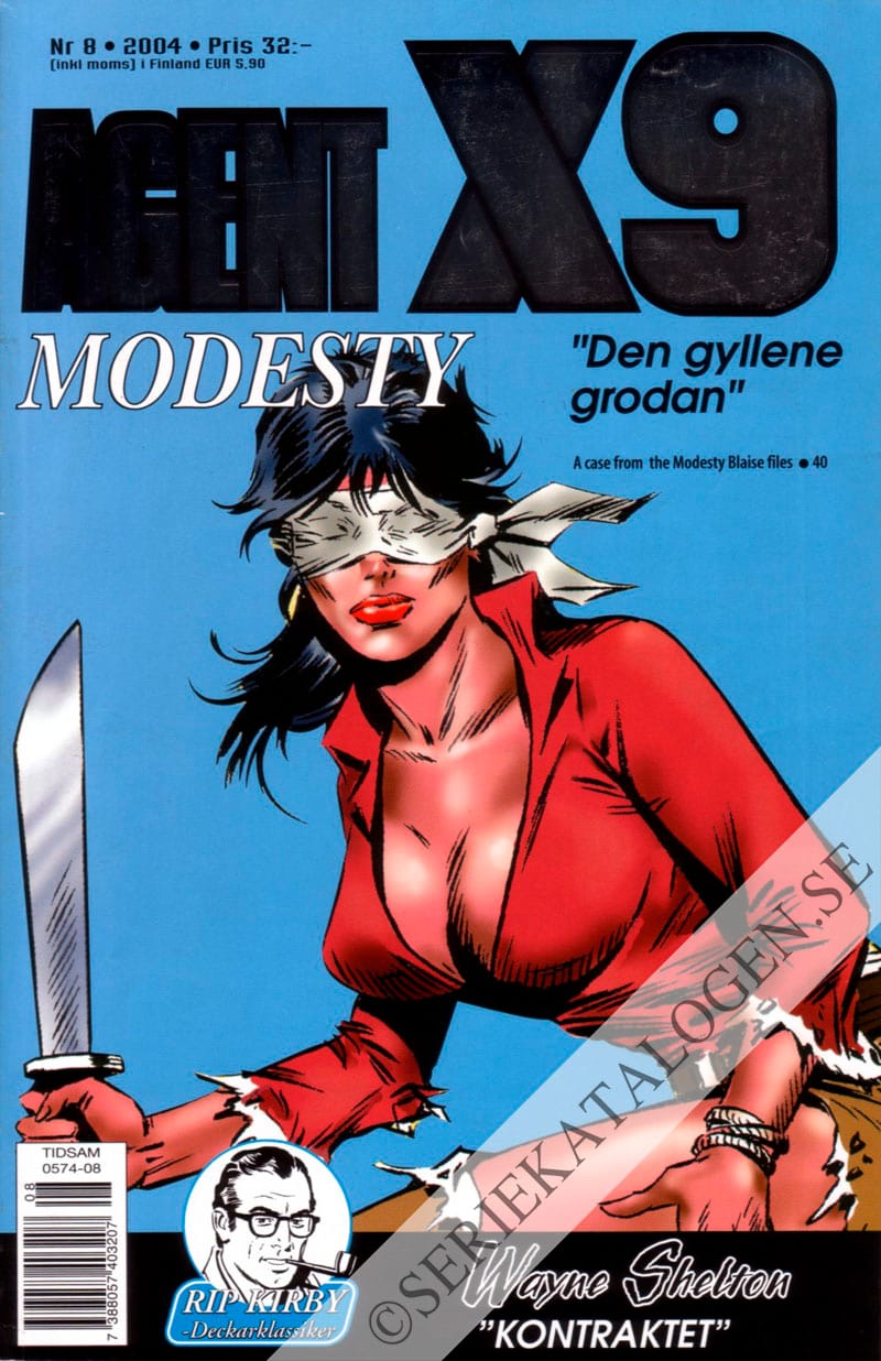 Framsida på Agent X9 #8 (2004)