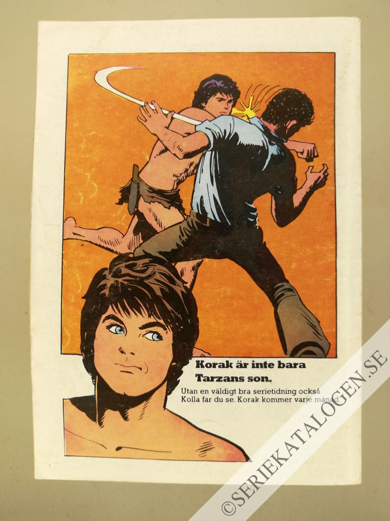 Baksida på Kidnappad (1980)