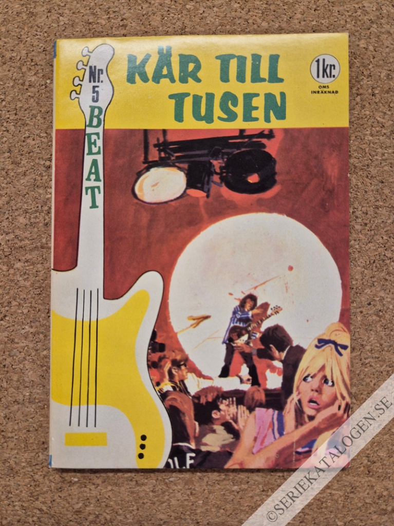 Framsida på Beatserien Kär till tusen (1967)