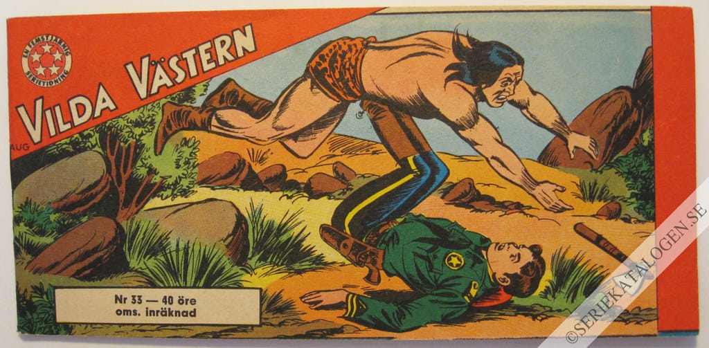 Framsida på Vilda Västern #33 (1966)