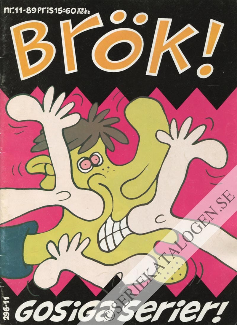 Framsida på Brök! #11 (1989)
