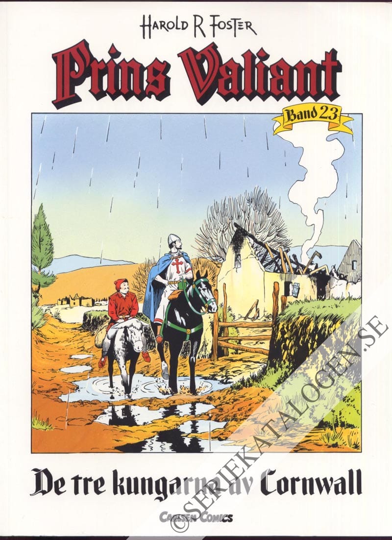 Framsida på Prins Valiant De tre kungarna av Cornvall (2000)