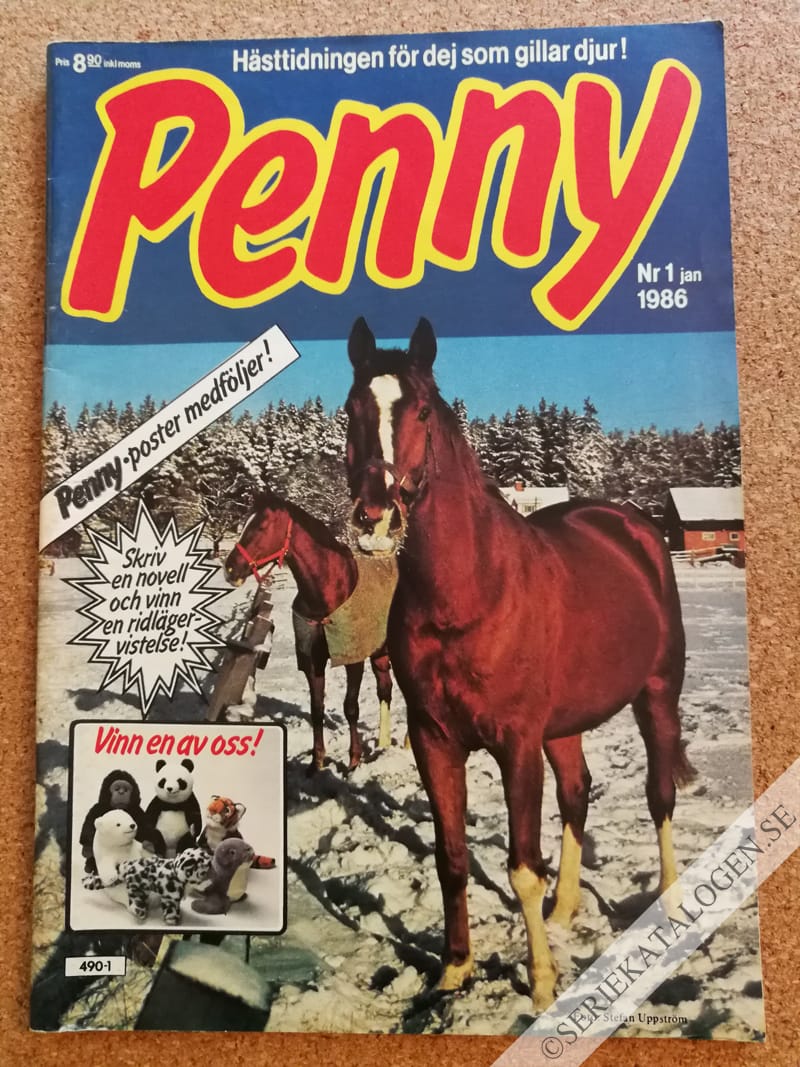 Framsida på Penny #1 (1986)