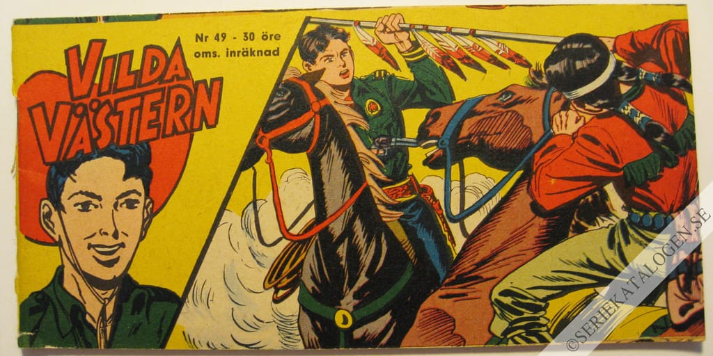 Framsida på Vilda Västern #49 (1961)