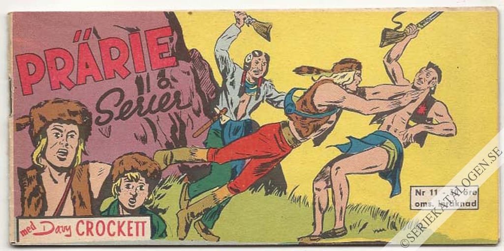 Framsida på Prärie-serier #11 (1960)
