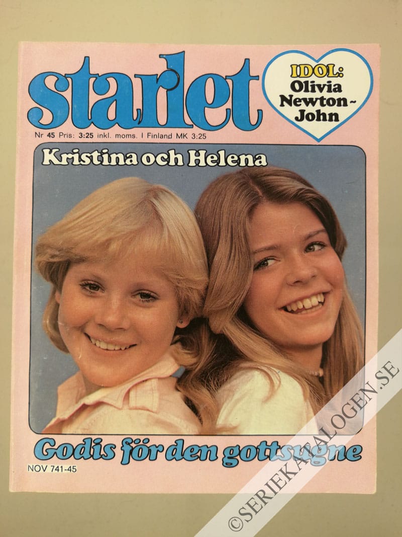 Framsida på Starlet #45 (1978)