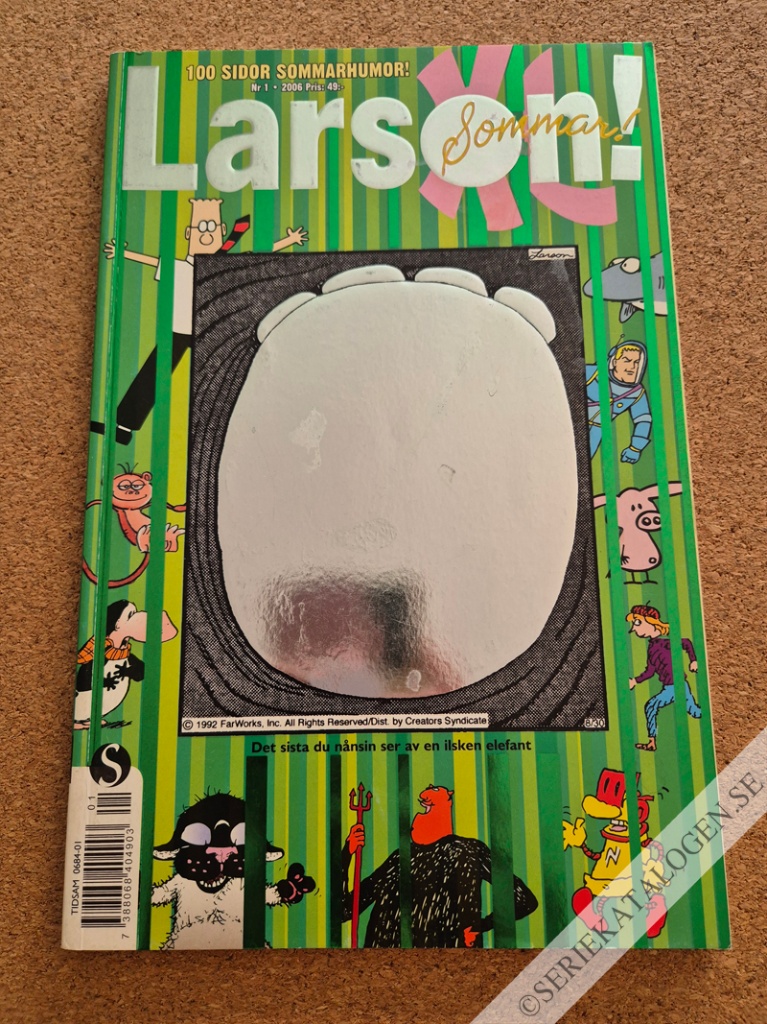 Framsida på Larson! XL #1 (2006)