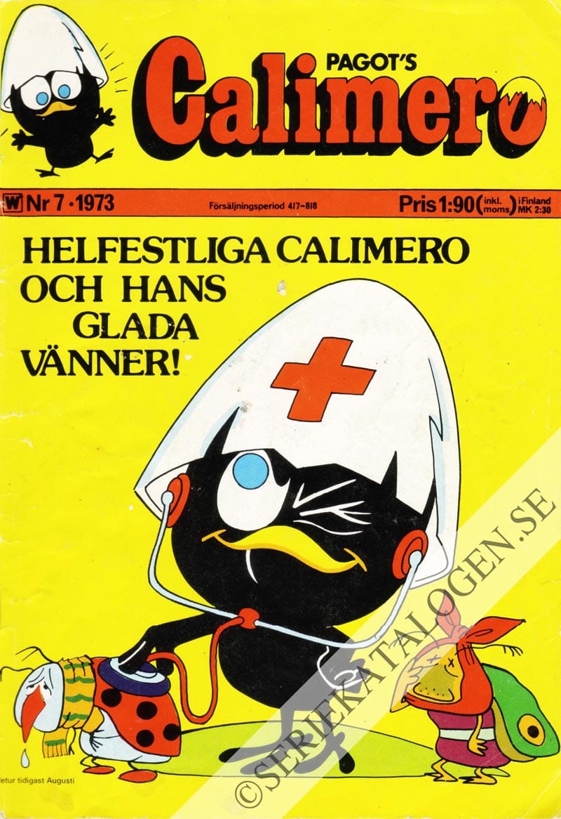 Framsida på Calimero #7 (1973)
