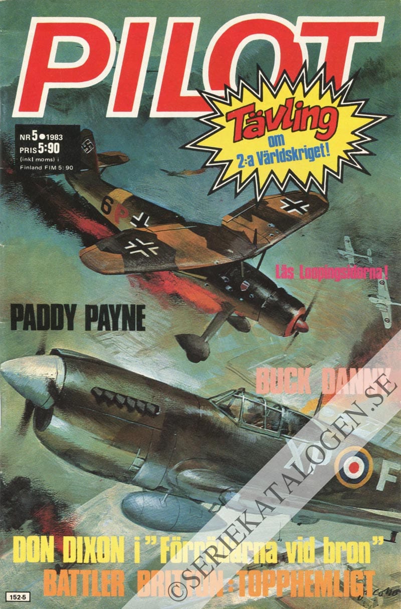 Framsida på Pilot-22 #5 (1983)