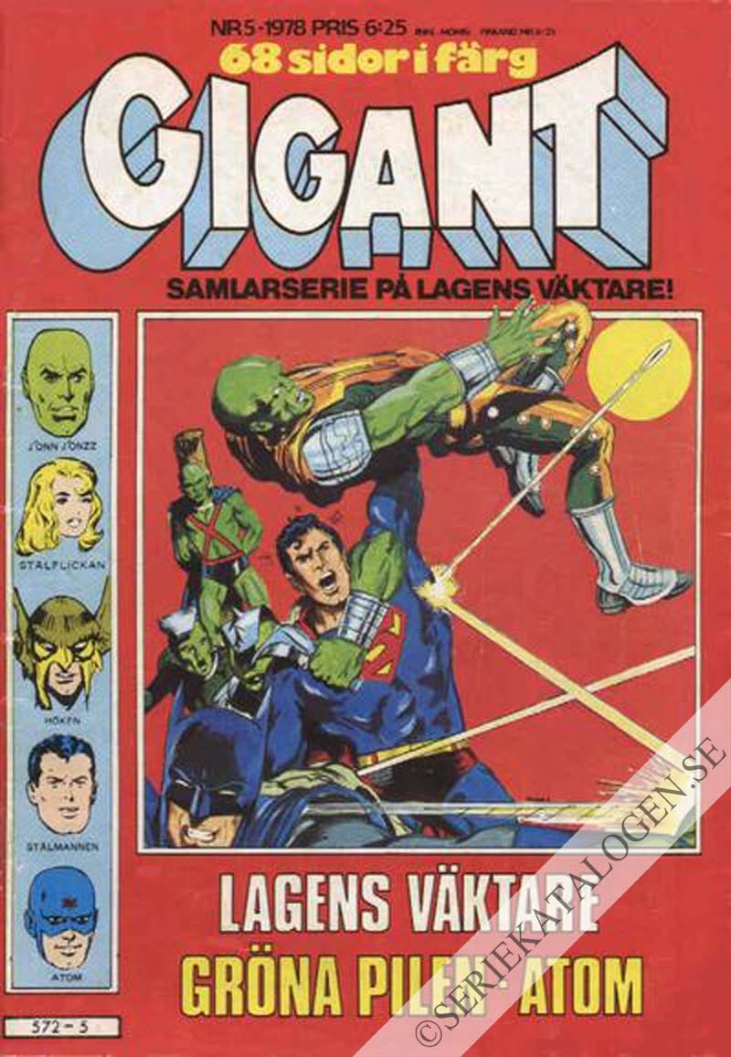 Framsida på Gigant #5 (1978)