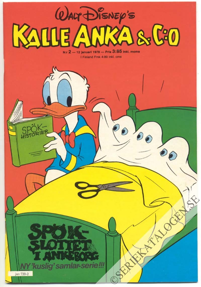 Framsida på Kalle Anka & C:o #2 (1978)