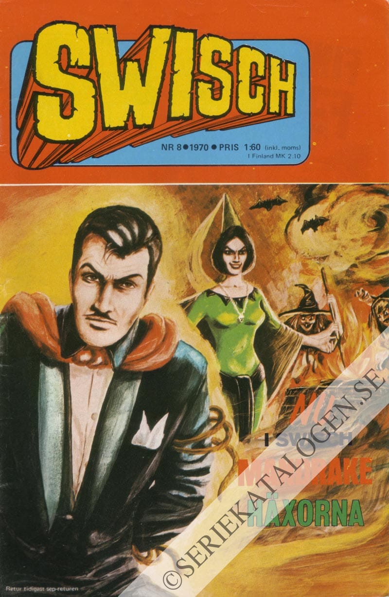 Framsida på Swisch #8 (1970)