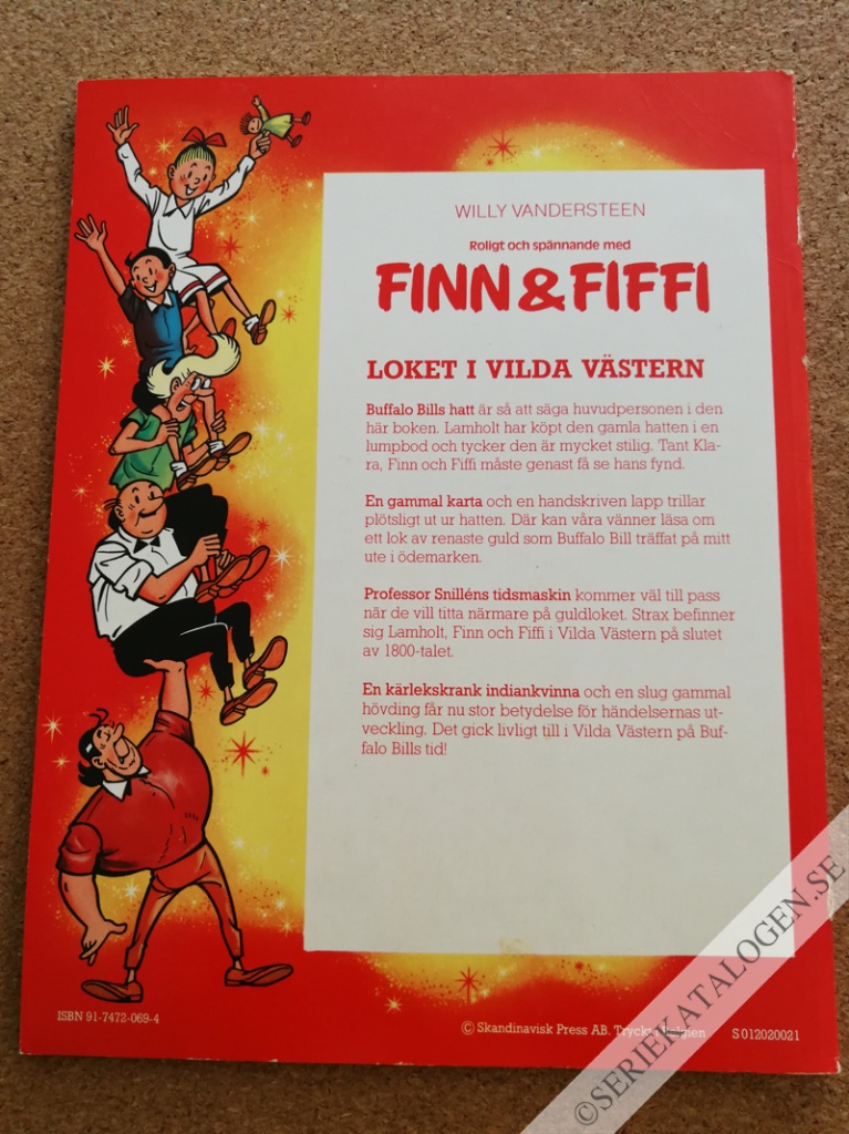 Baksida på Loket i vilda västern (19??)
