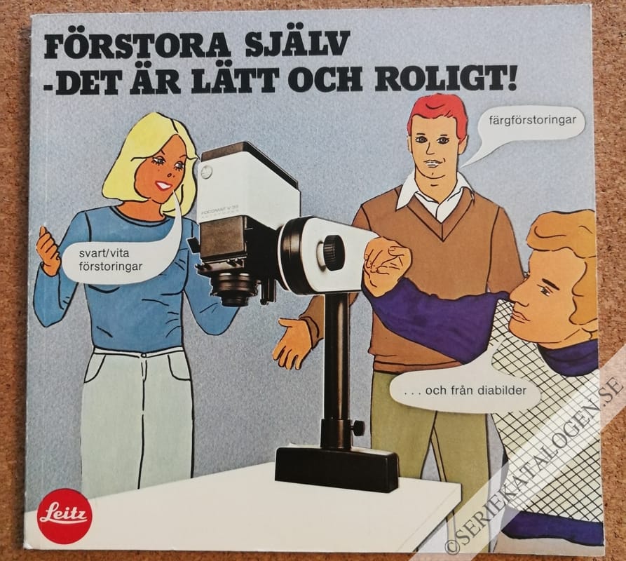 Framsida på Förstora själv - Det är lätt och roligt! # (1979)
