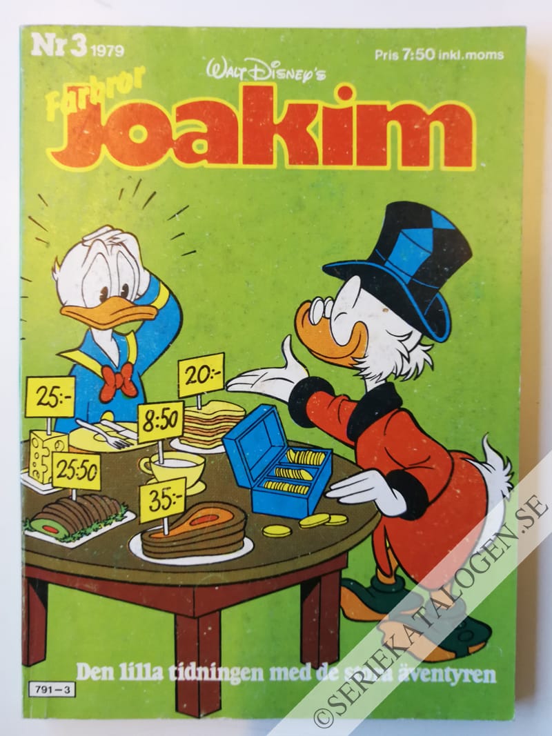 Framsida på Joakim #3 (1979)