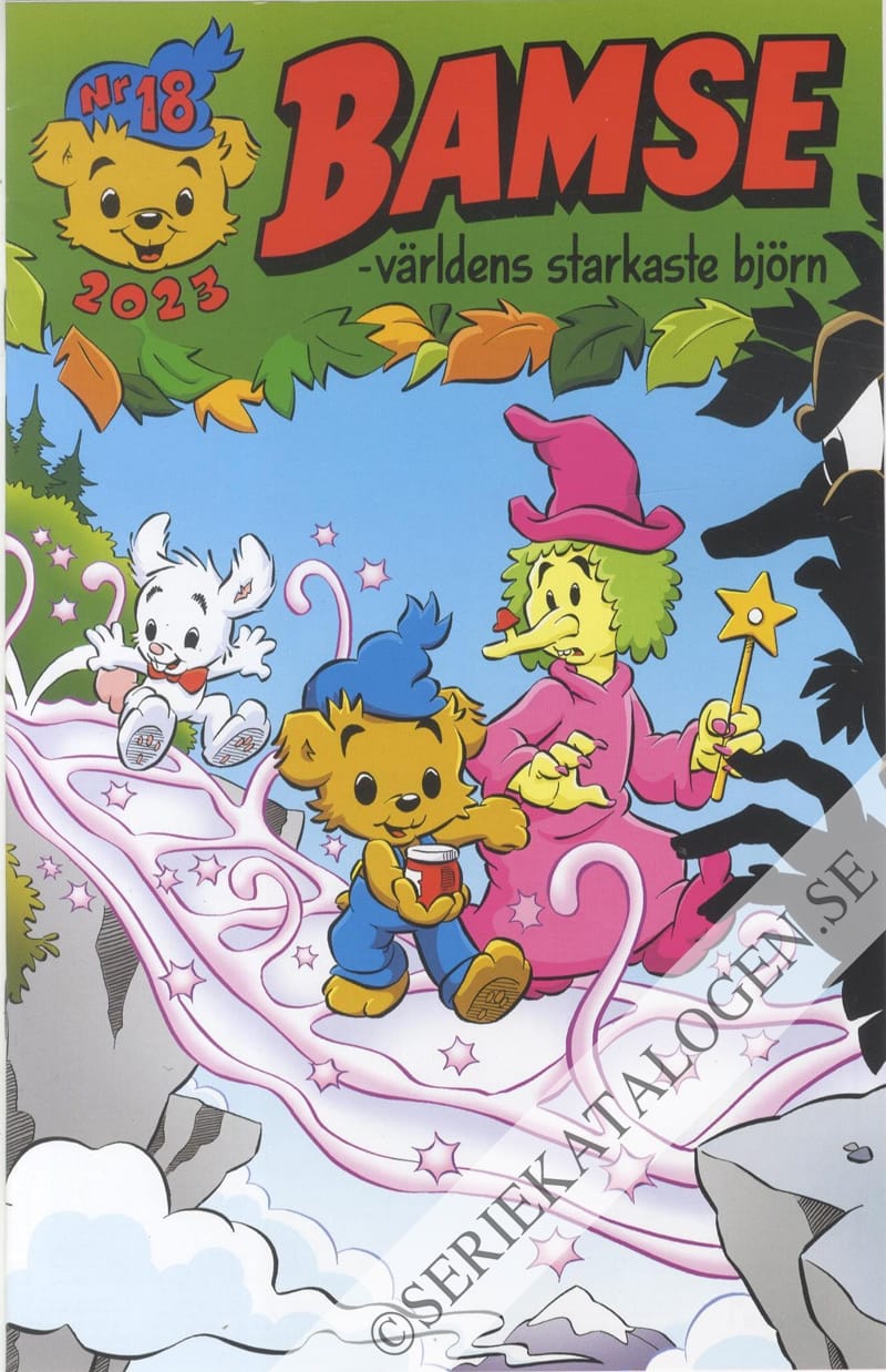 Framsida på Bamse #18 (2023)