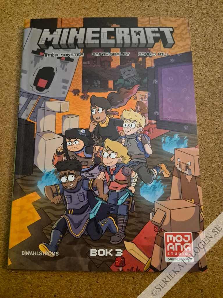 Framsida på Minecraft Bok3 (2024)