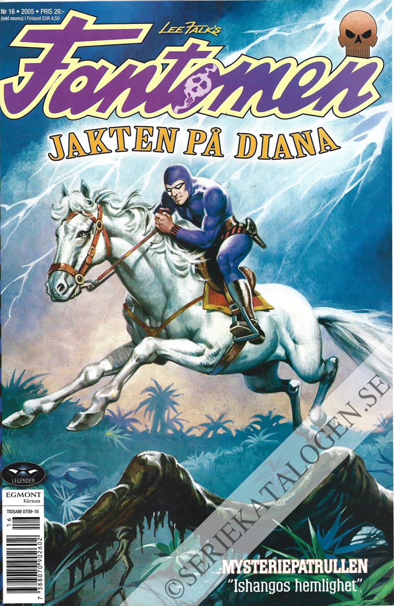 Framsida på Fantomen #16 (2005)