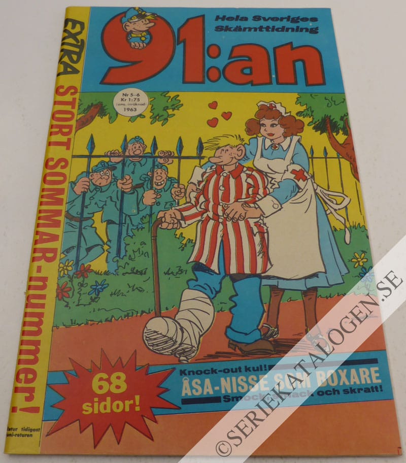 Framsida på 91:an #5-6 (1963)
