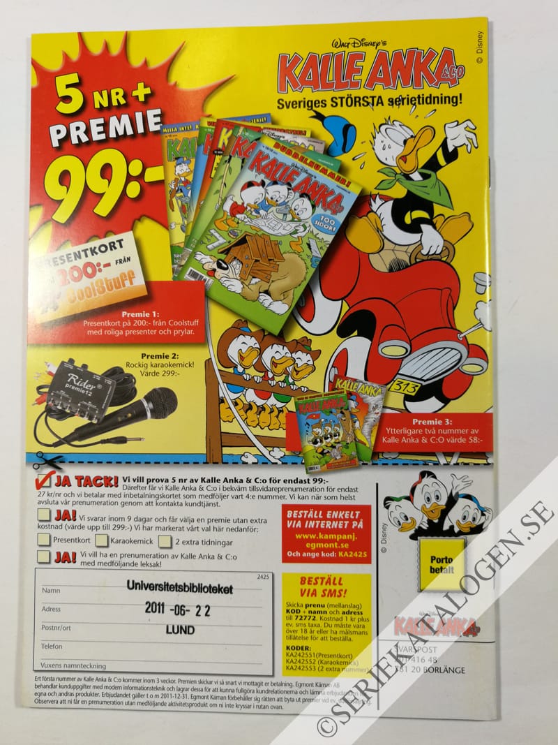 Baksida på Vinterkul (2011)