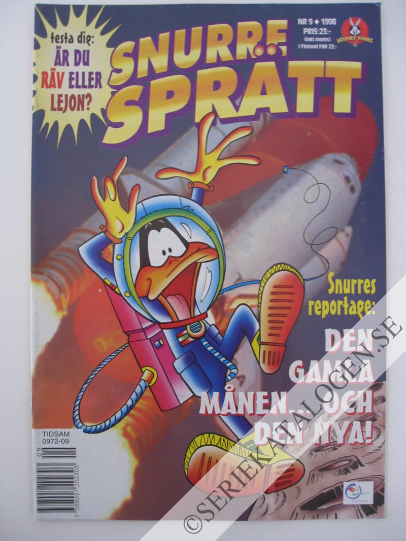 Framsida på Snurre Sprätt #9 (1998)