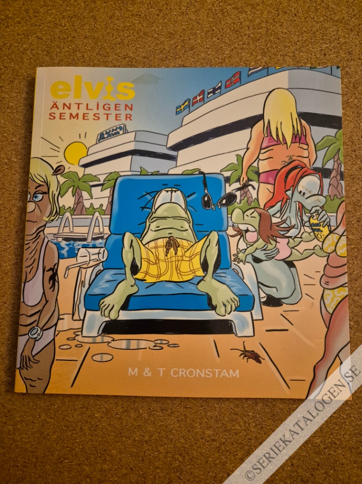 Framsida på Elvis Äntligen semester (2011)