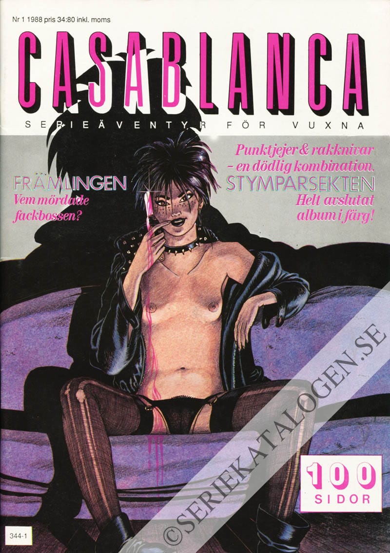 Framsida på Casablanca #1 (1988)