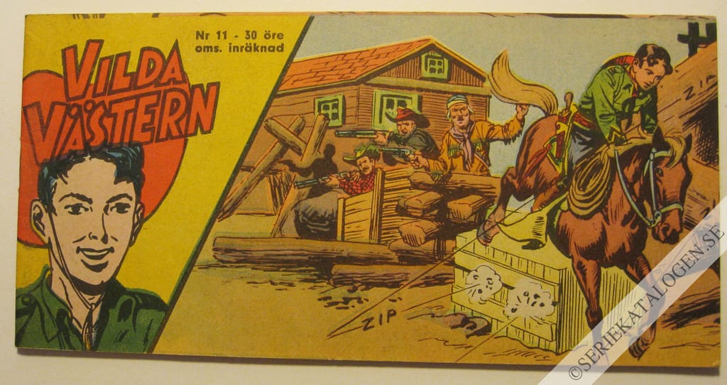 Framsida på Vilda Västern #11 (1961)