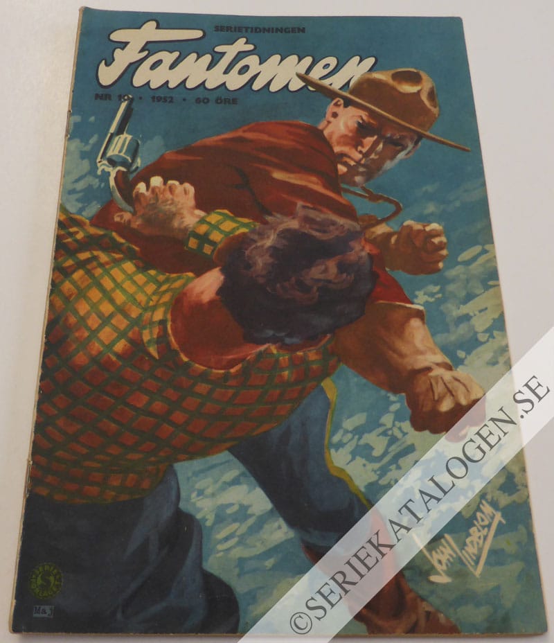 Framsida på Fantomen #10 (1952)