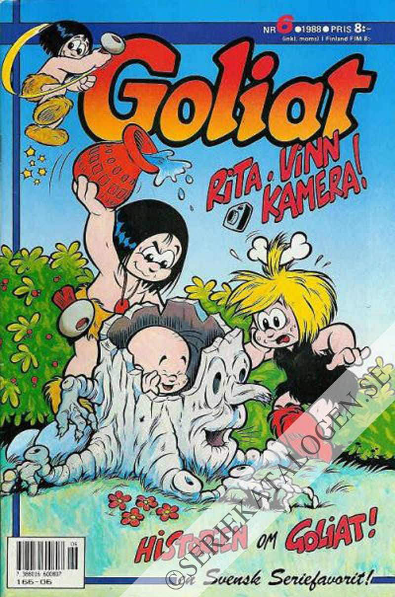 Framsida på Goliat #6 (1988)