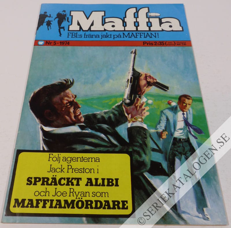 Framsida på Maffia #5 (1974)