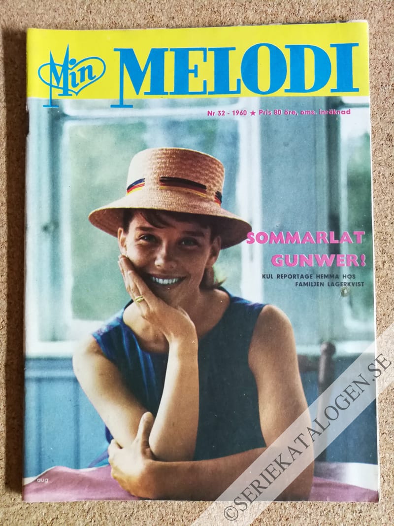 Framsida på Min melodi #32 (1960)