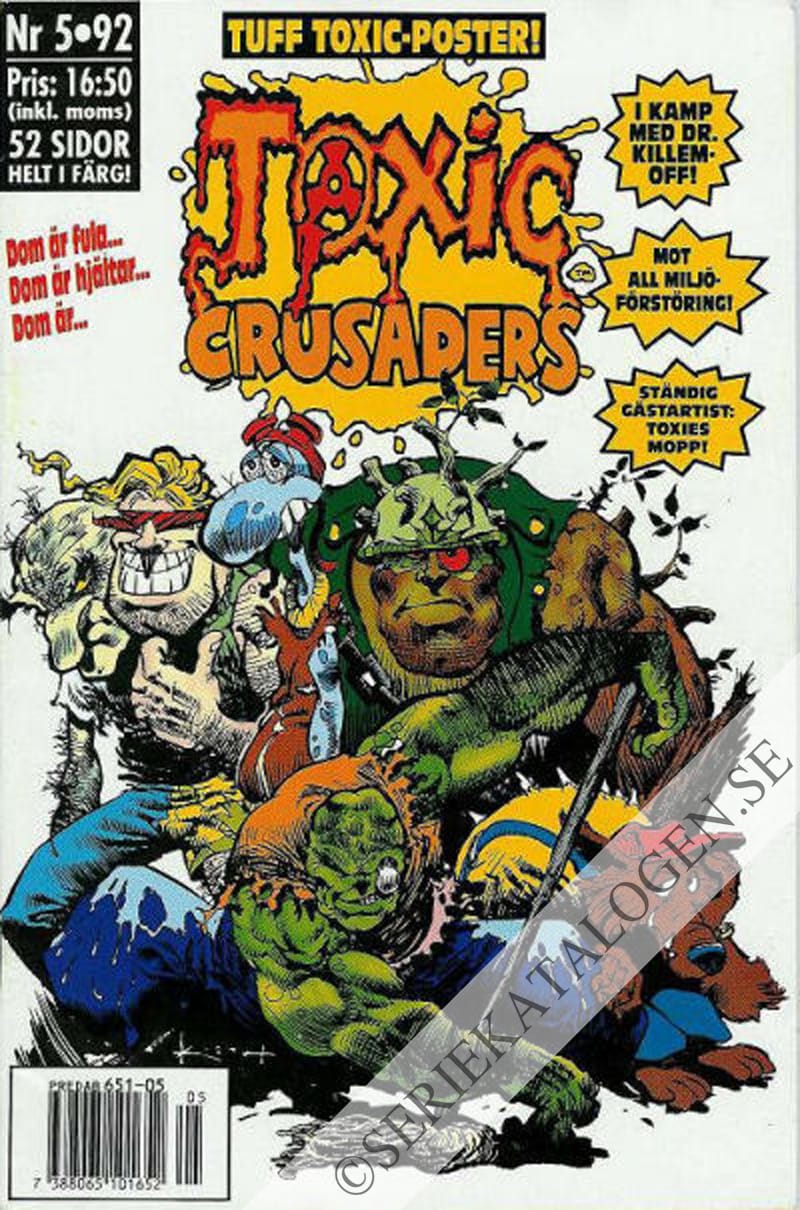 Framsida på Toxic #5 (1992)