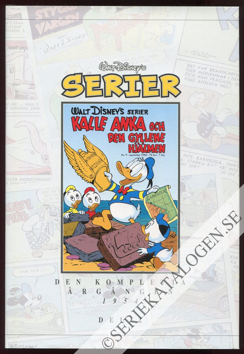 Framsida på Walt Disney's serier - den kompletta årgången 1954 del2 (2008)