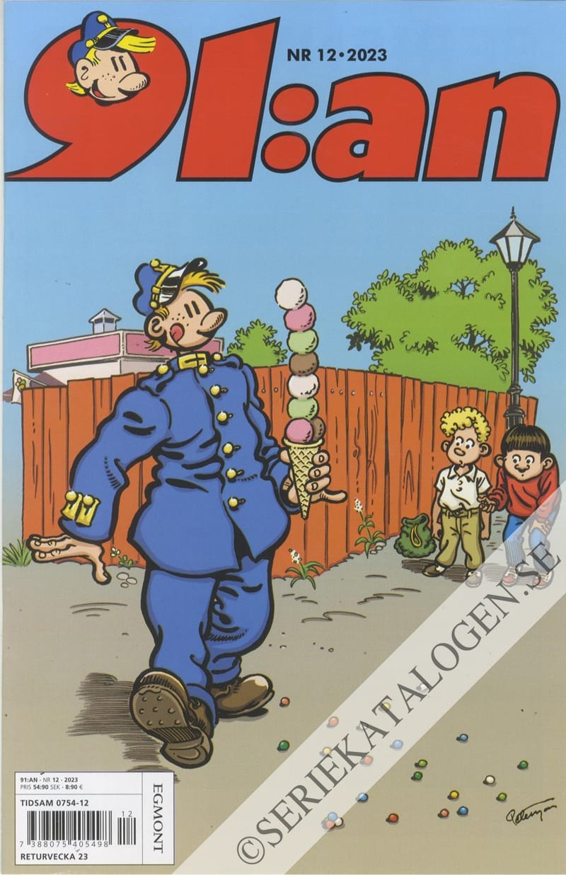 Framsida på 91:an #12 (2023)