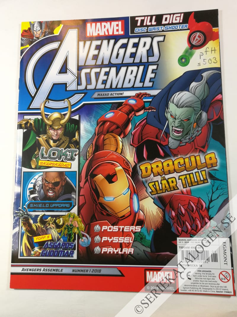 Framsida på Avengers Assemble #1 (2018)
