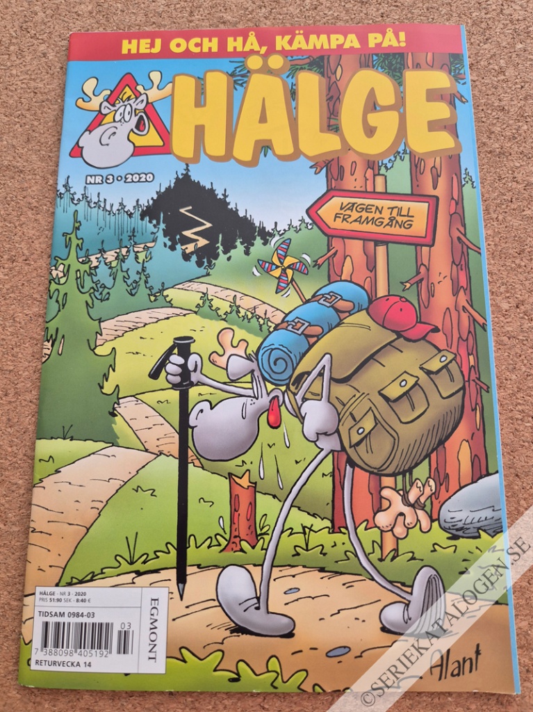 Framsida på Hälge #3 (2020)