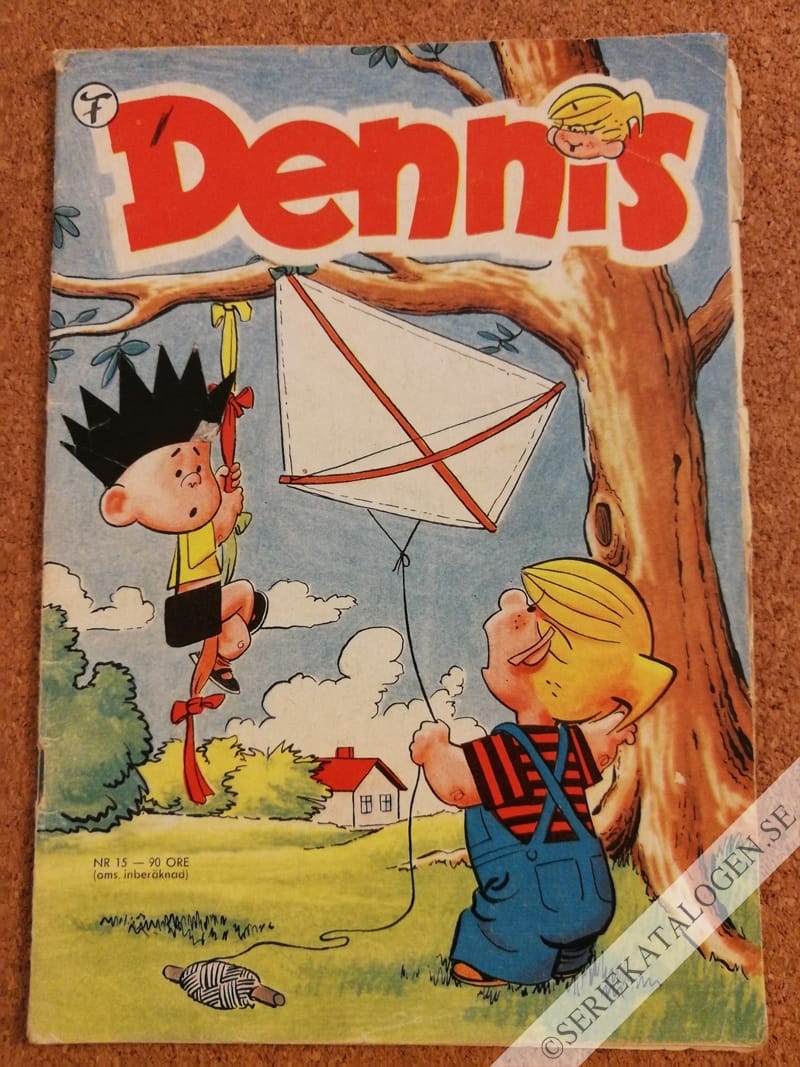 Framsida på Dennis #15 (1962)
