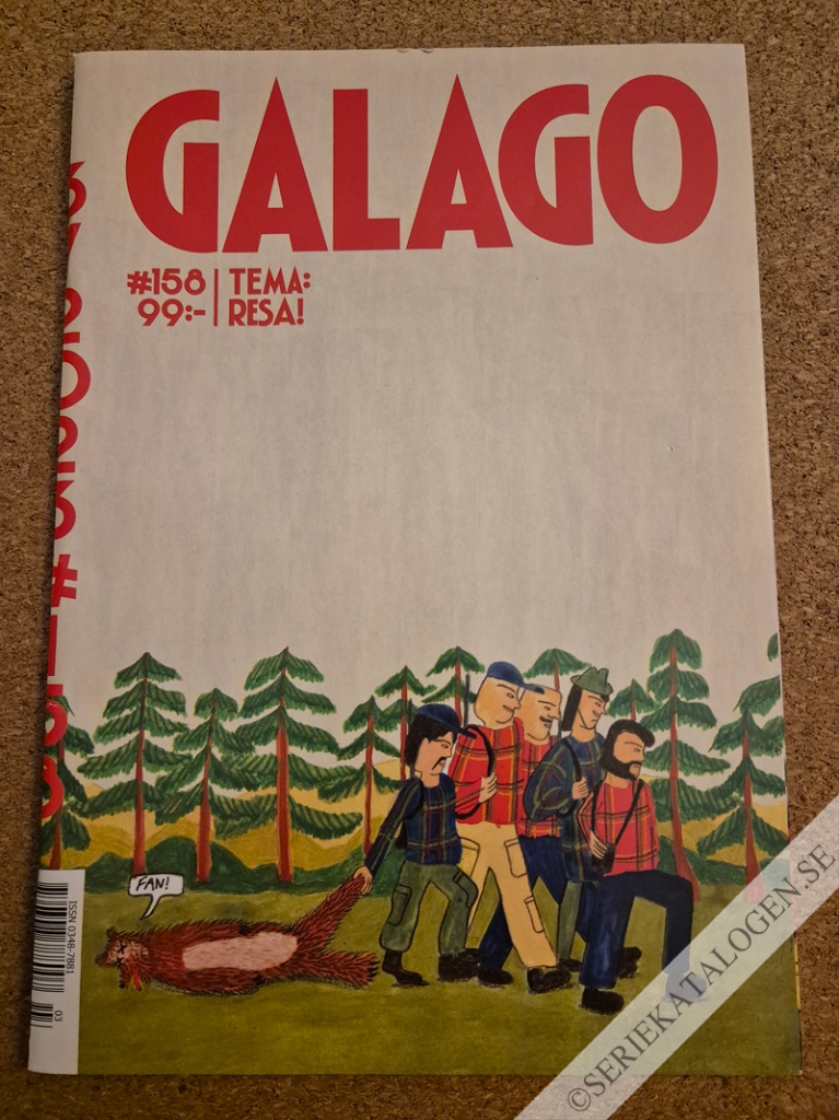 Framsida på Galago #3 (2023)