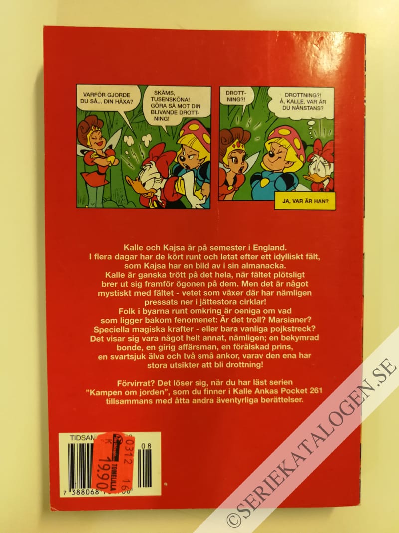 Baksida på Kampen om jorden (2001)