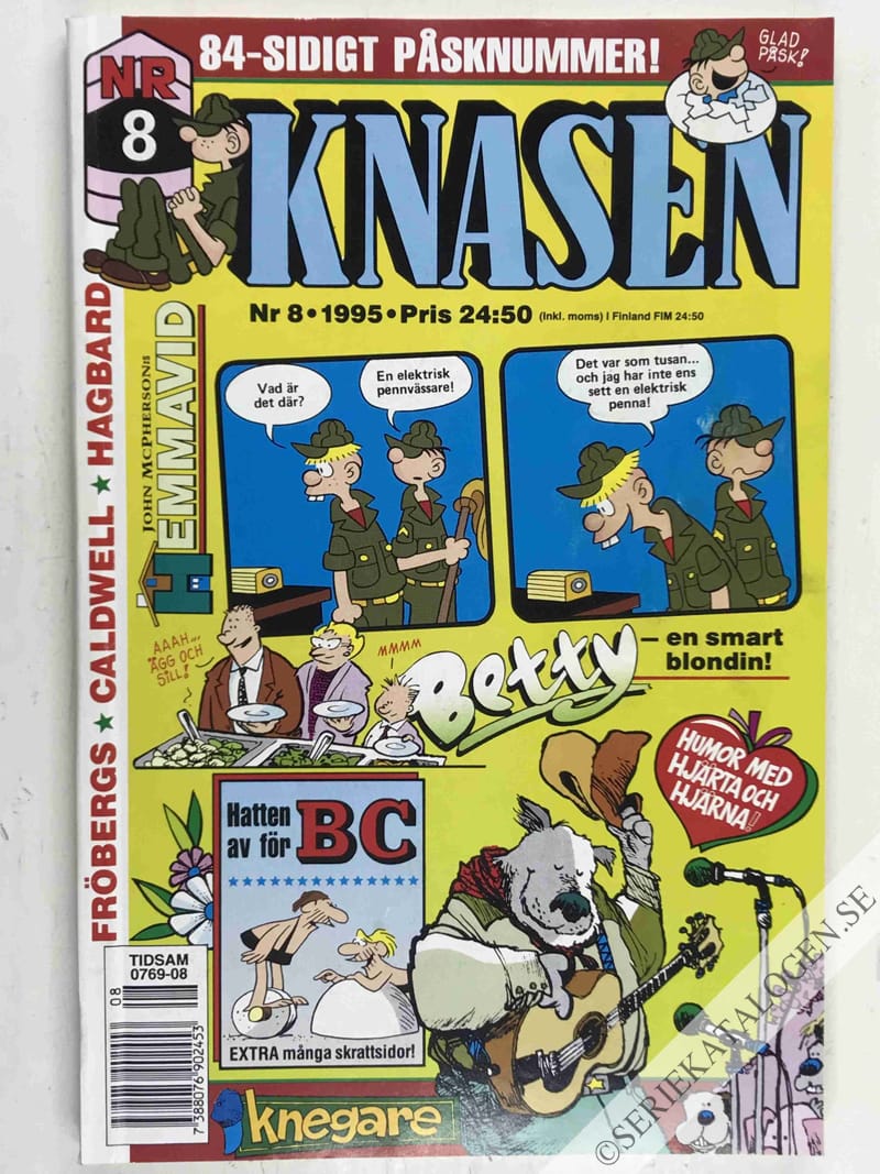 Framsida på Knasen #8 (1995)